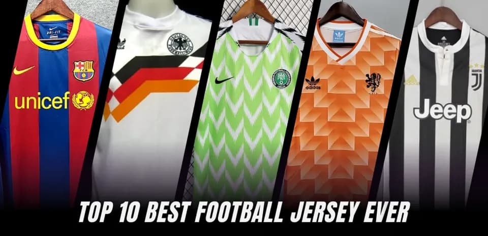 Top 10 Most Iconic Football Jerseys Ever Worn
