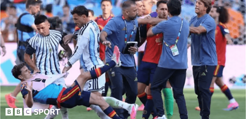 Gavi Believes Leandro Paredes Should Not Face Suspension After World Cup Final Incident