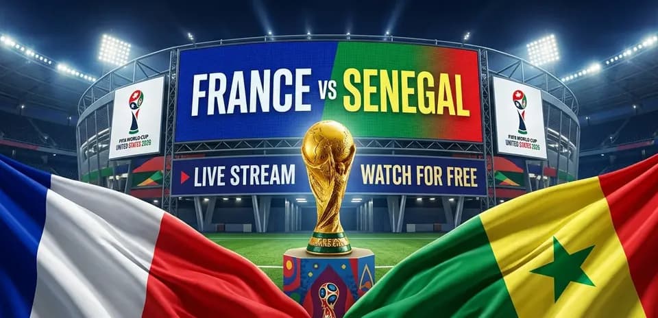 France vs Senegal: Watch FIFA World Cup 2026 Live Stream and Betting Info