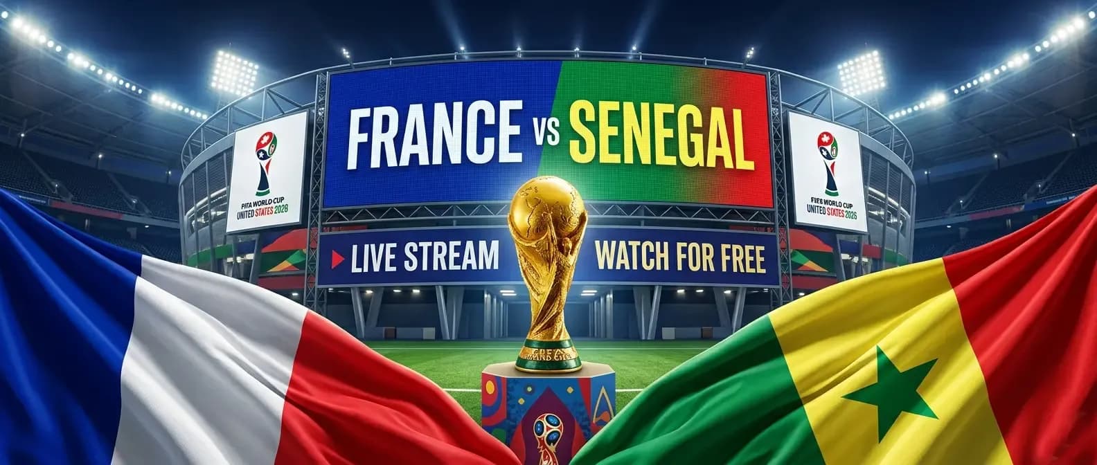 France vs Senegal: Watch FIFA World Cup 2026 Live Stream and Betting Info