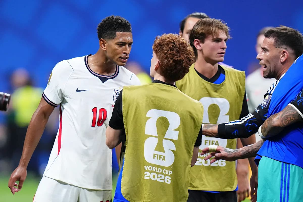 Jude Bellingham Clashes with Argentina Players After World Cup Semifinal Loss