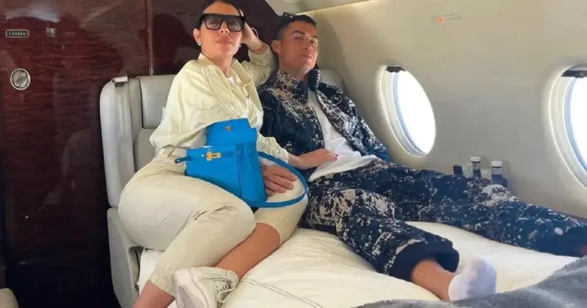 Georgina Rodríguez's Influence Grows on Ronaldo's ₦96 Billion Private Jet After Wedding