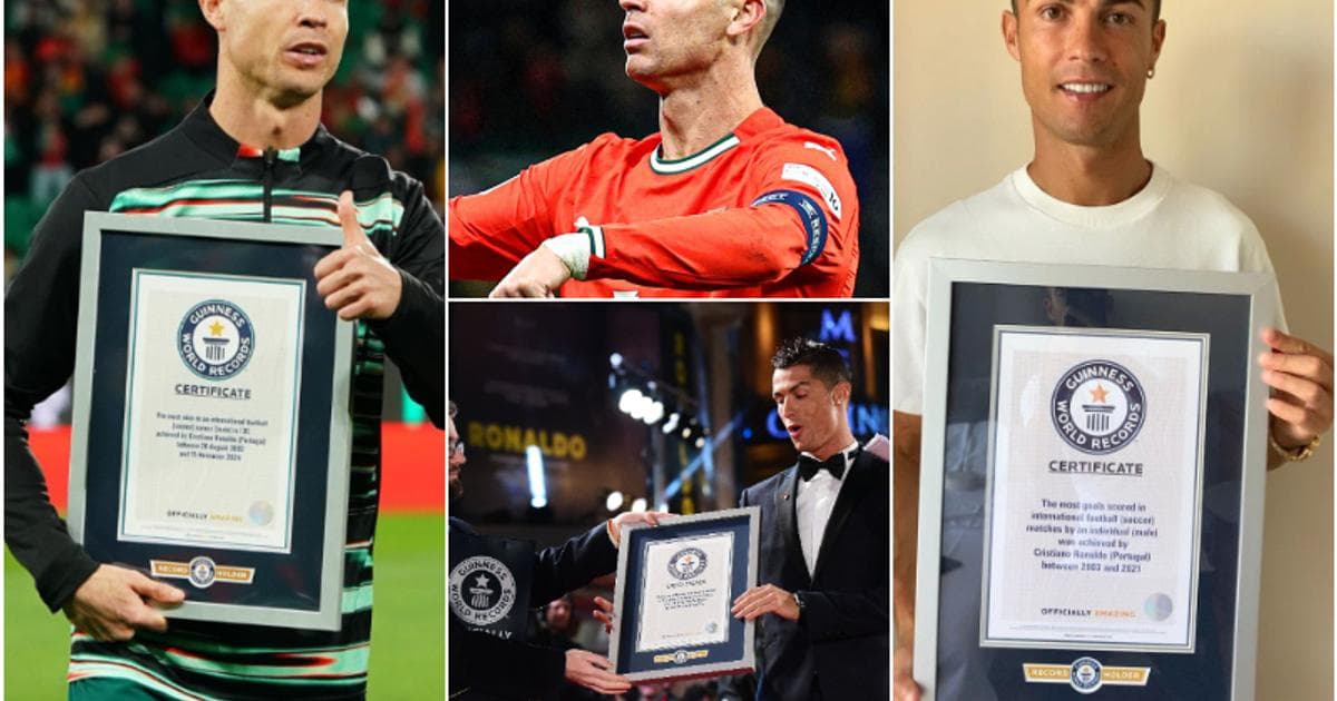 Cristiano Ronaldo's Guinness World Records: A Legendary Career in Stats