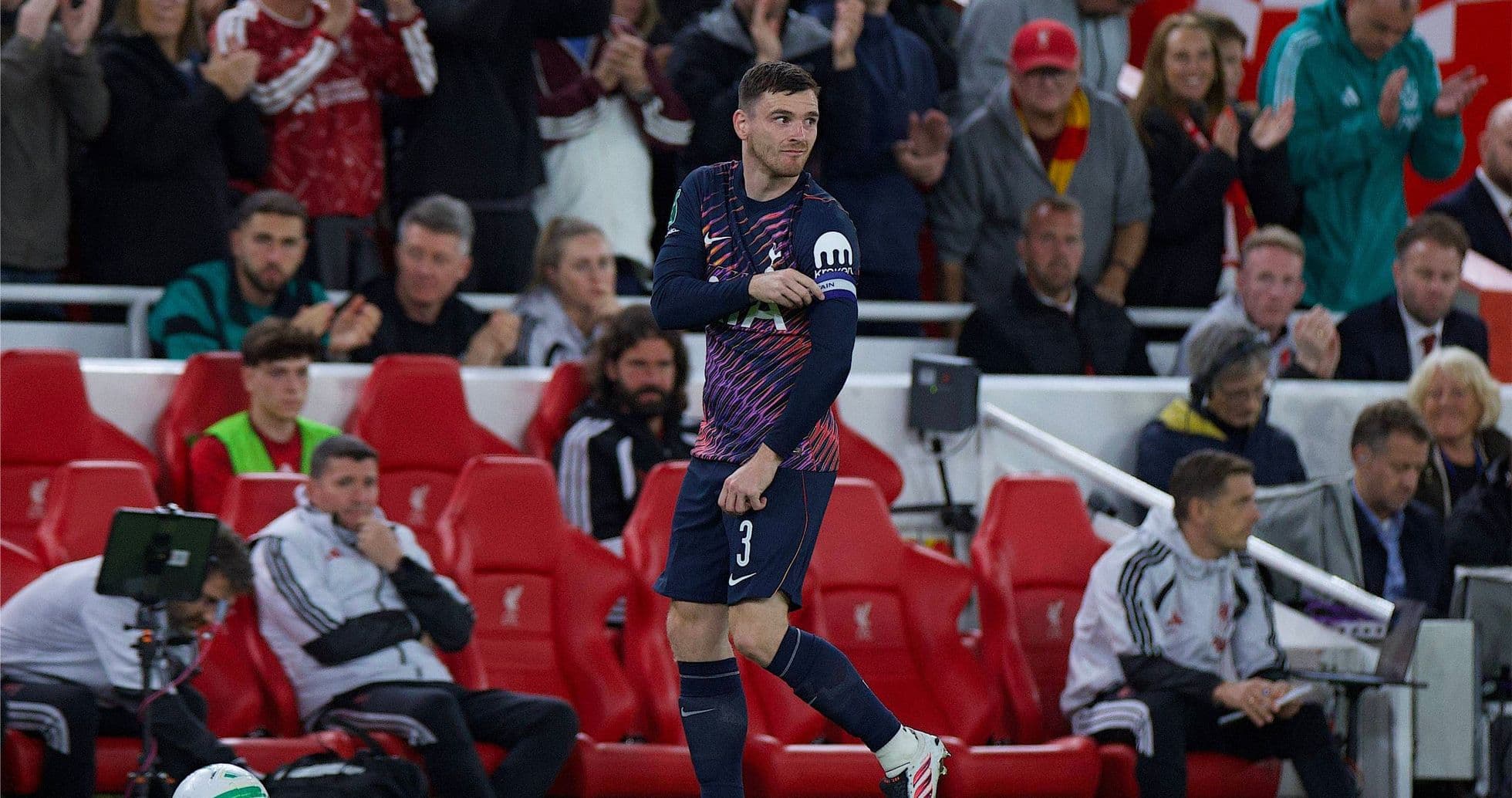 Liverpool Defeat Tottenham 3-1 in Carabao Cup with Emotional Return for Andy Robertson