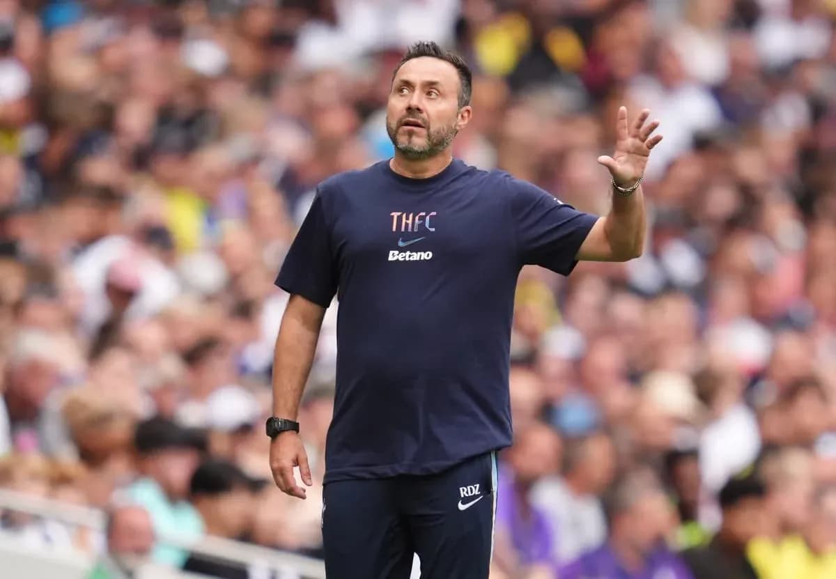 Manager gesturing during match on the sideline Manager gesturing during match on the sideline