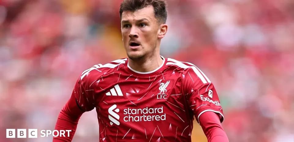 Player in Liverpool kit during match action Player in Liverpool kit during match action