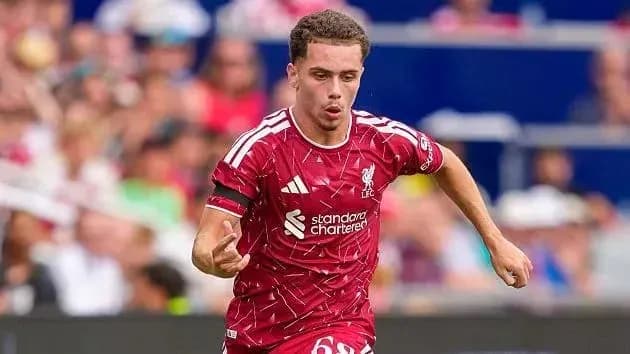Liverpool player running during a match Liverpool player running during a match