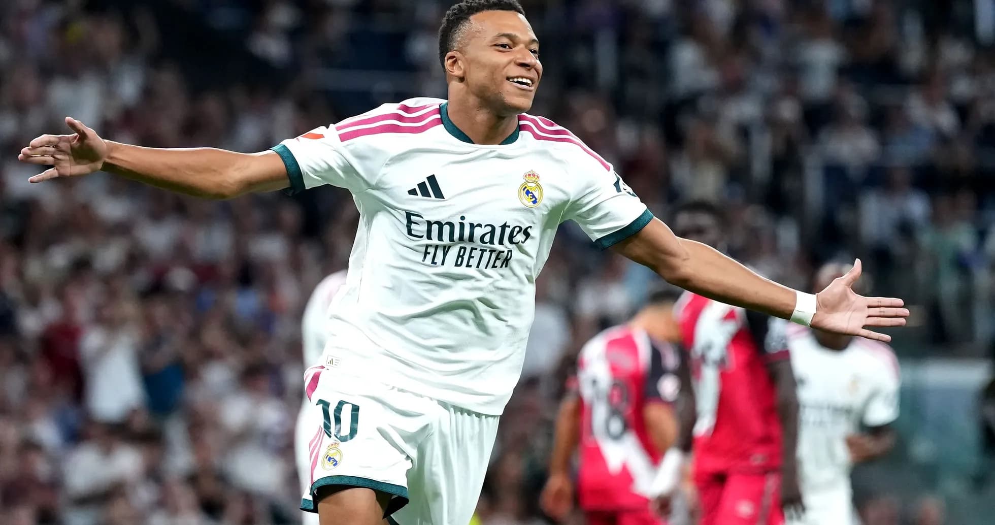 Player celebrating after scoring a goal during match Player celebrating after scoring a goal during match