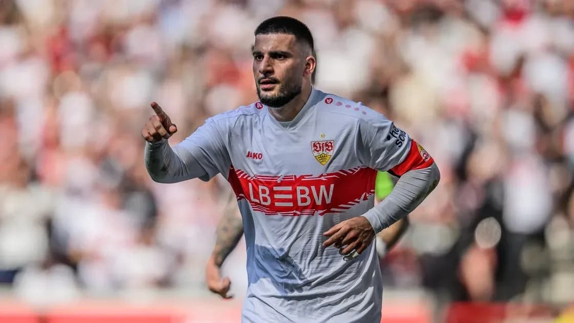 Player celebrating after scoring a goal during match Player celebrating after scoring a goal during match