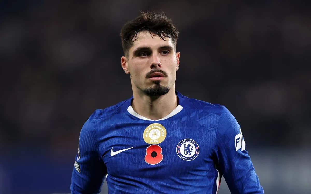 Player in blue Chelsea jersey during match Player in blue Chelsea jersey during match