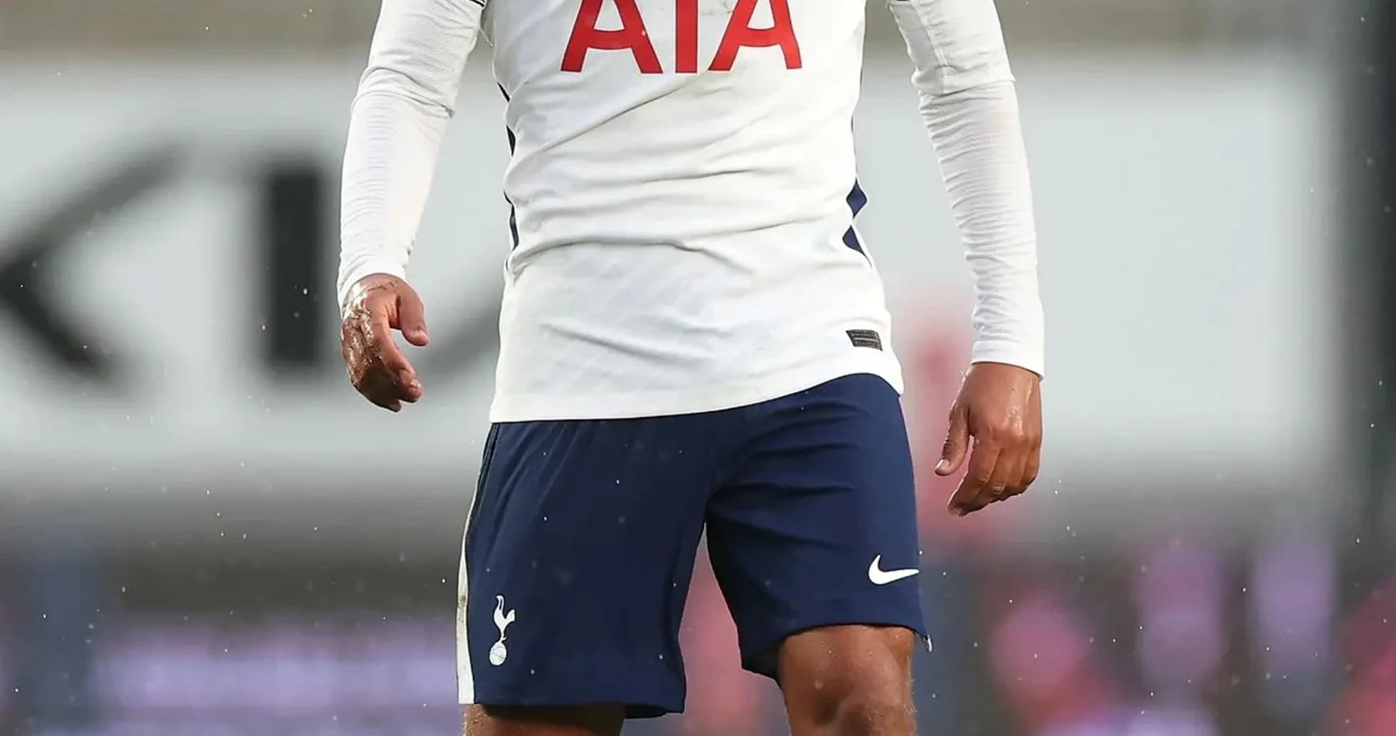 Player in Tottenham kit during a match Player in Tottenham kit during a match