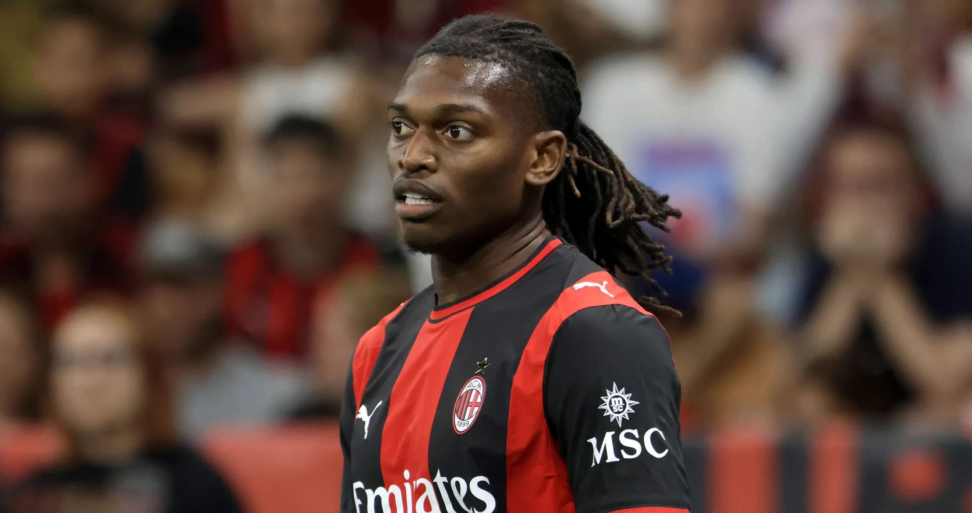 AC Milan player during match on field AC Milan player during match on field