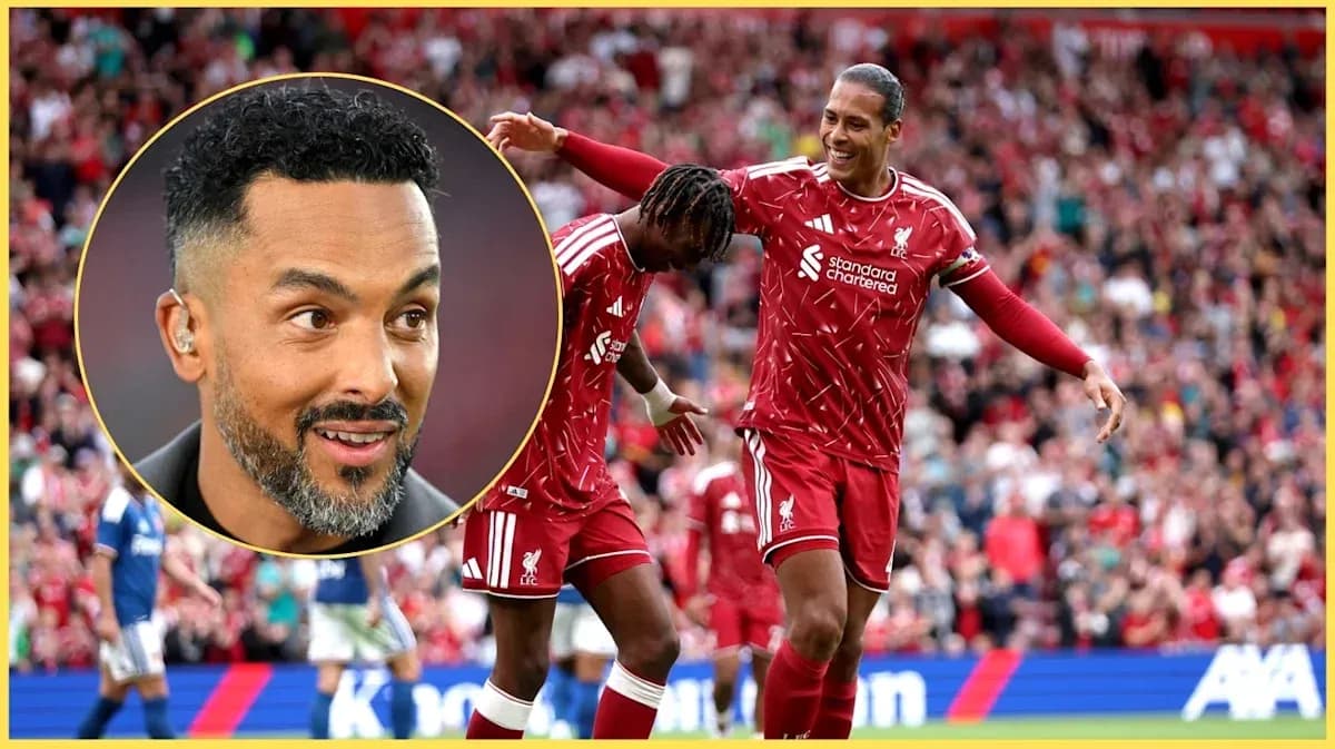 Liverpool players celebrating a goal during a match Liverpool players celebrating a goal during a match