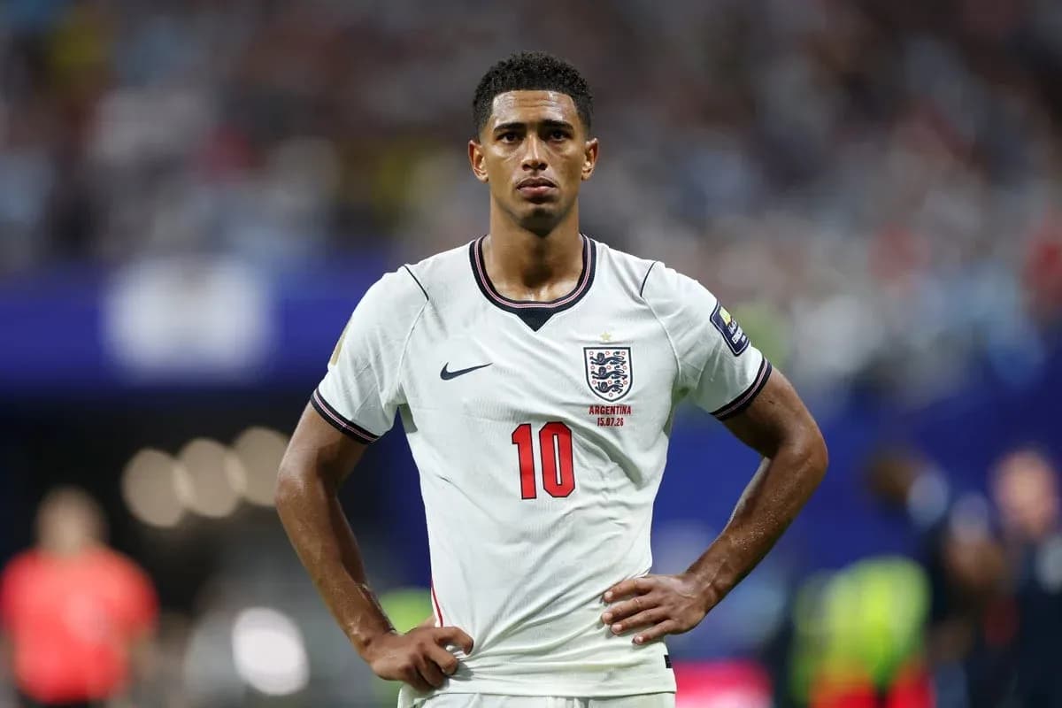 Player in England kit during match Player in England kit during match