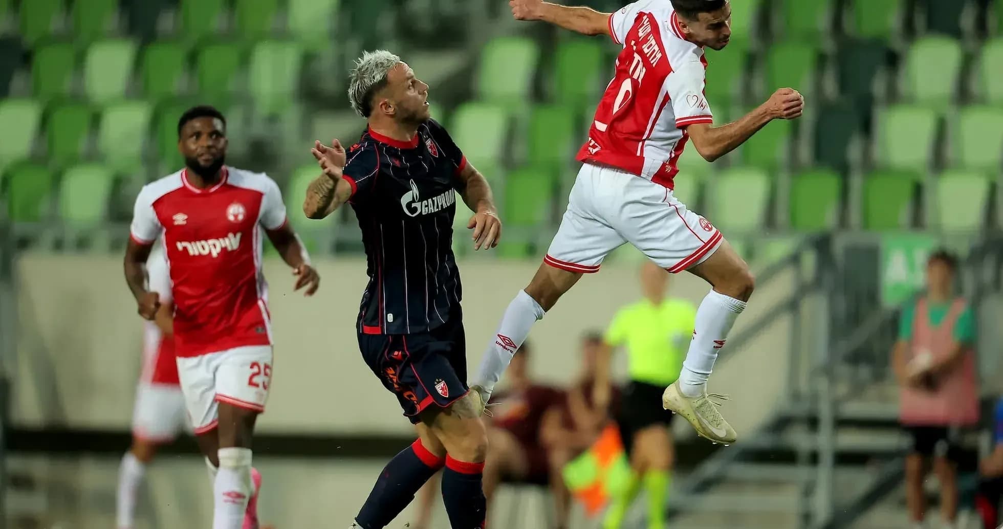Players competing in UEFA Champions League match Players competing in UEFA Champions League match