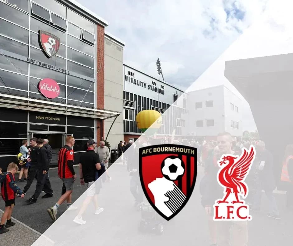 Fans outside Vitality Stadium before match day Fans outside Vitality Stadium before match day