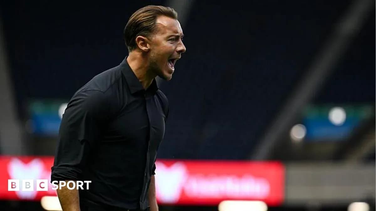 Coach shouting during match on the sidelines Coach shouting during match on the sidelines