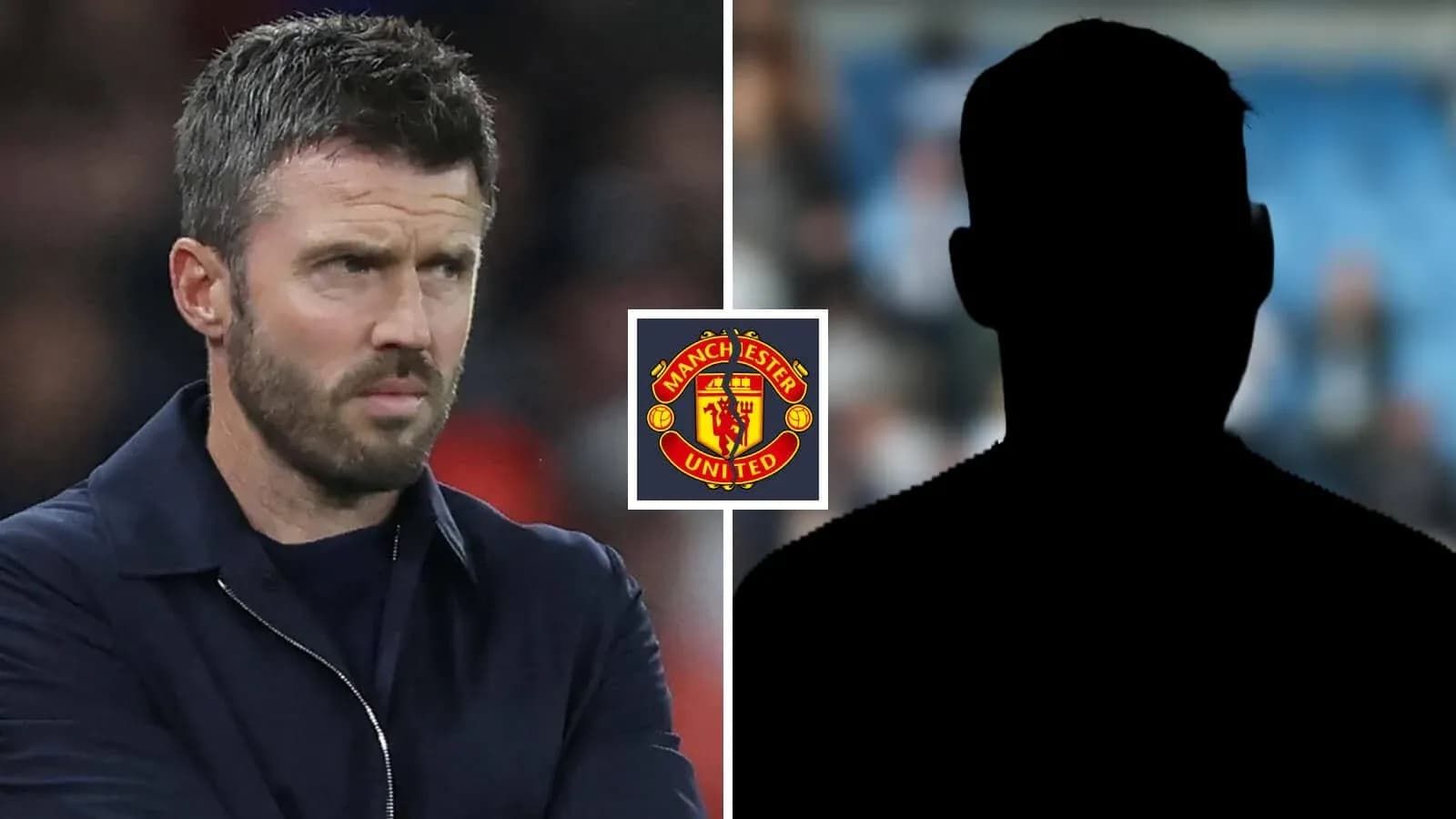 Coach looking serious with Manchester United logo Coach looking serious with Manchester United logo