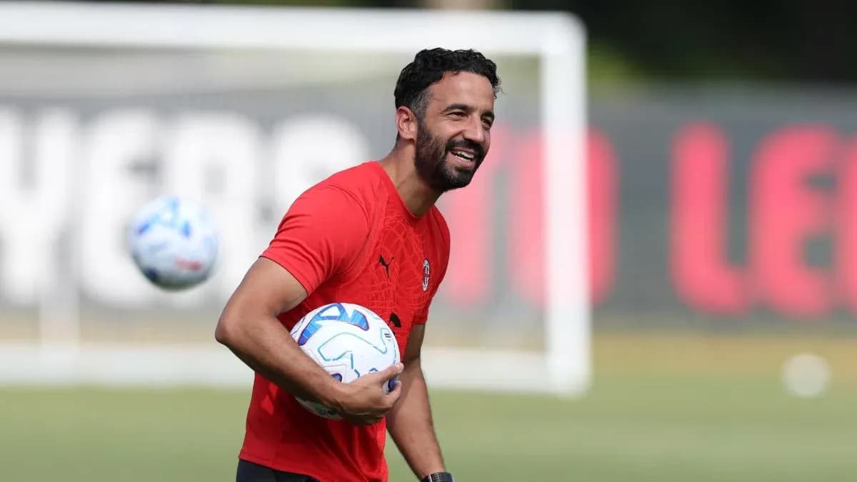 Player juggling soccer balls during training session Player juggling soccer balls during training session