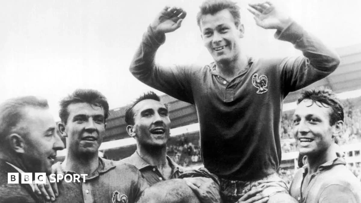 Players celebrating together after a match victory Players celebrating together after a match victory