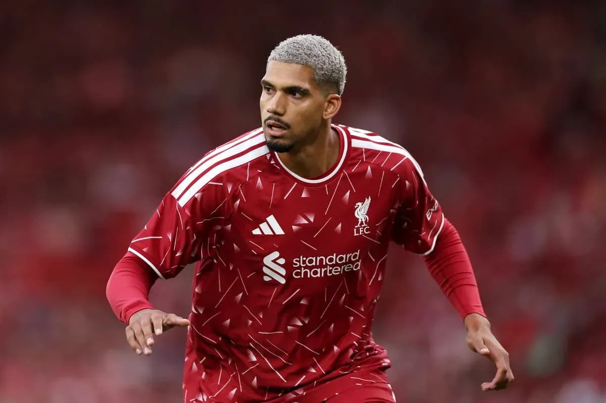Player in Liverpool kit during training session Player in Liverpool kit during training session
