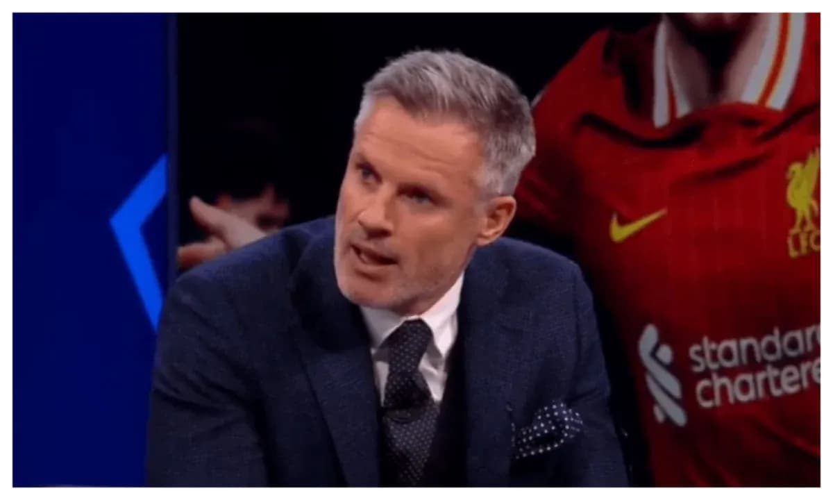 Analyst discussing football match on set Analyst discussing football match on set