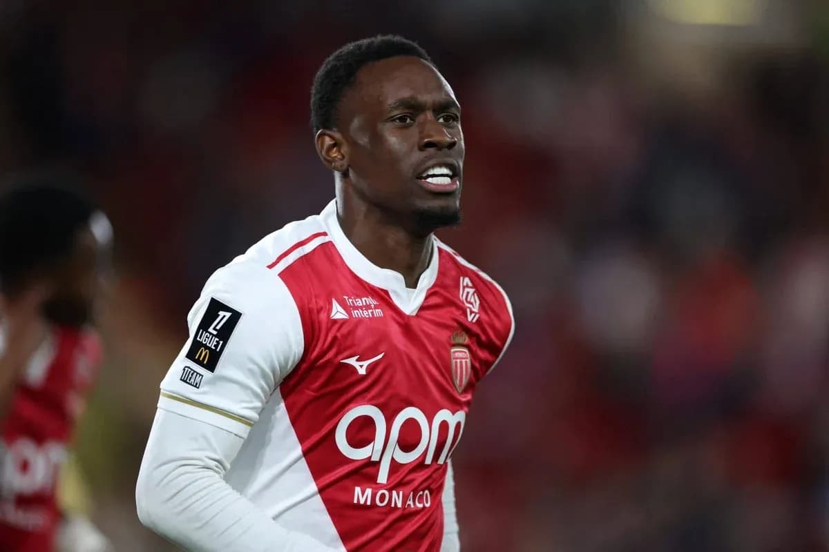 Monaco player reacting during a match Monaco player reacting during a match