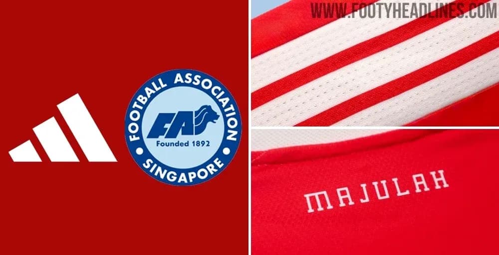 Singapore national team kit details and logo Singapore national team kit details and logo