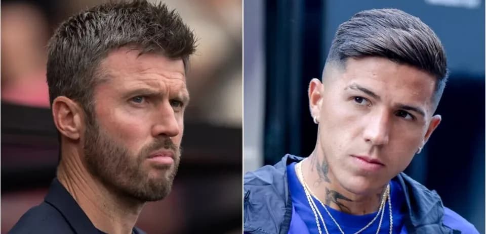 Two men with distinct hairstyles, one serious expression Two men with distinct hairstyles, one serious expression