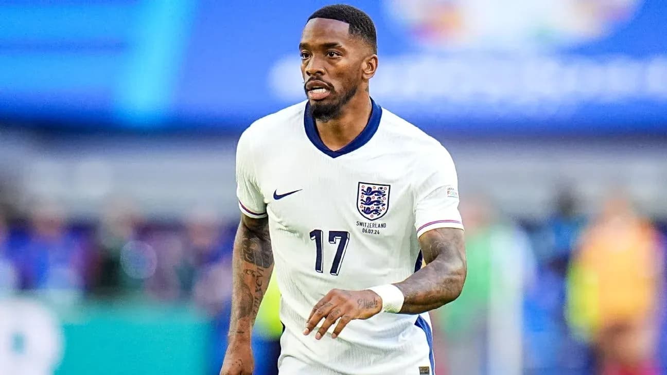 Player wearing England kit during football match Player wearing England kit during football match