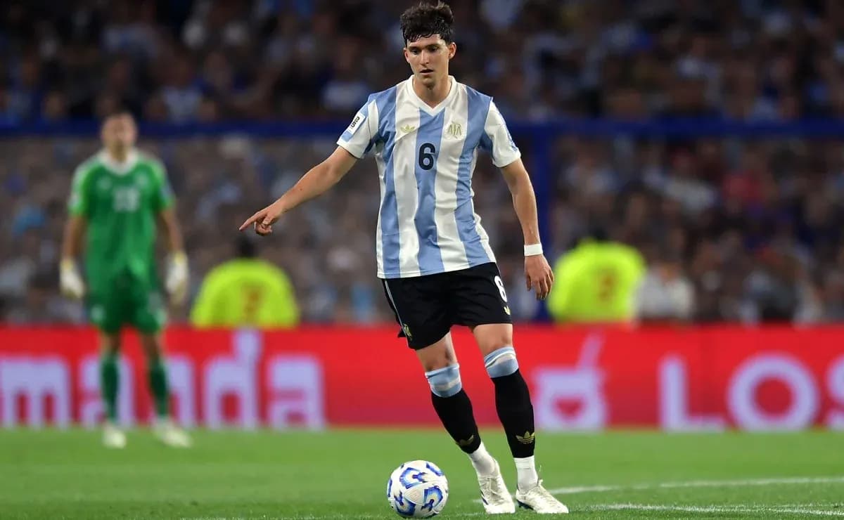 Argentinian player in action during a match Argentinian player in action during a match