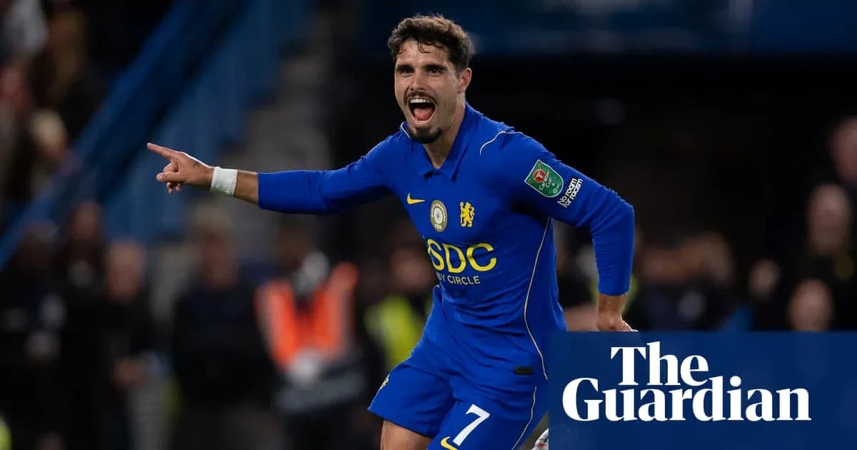 Player celebrating after scoring a goal for Chelsea Player celebrating after scoring a goal for Chelsea