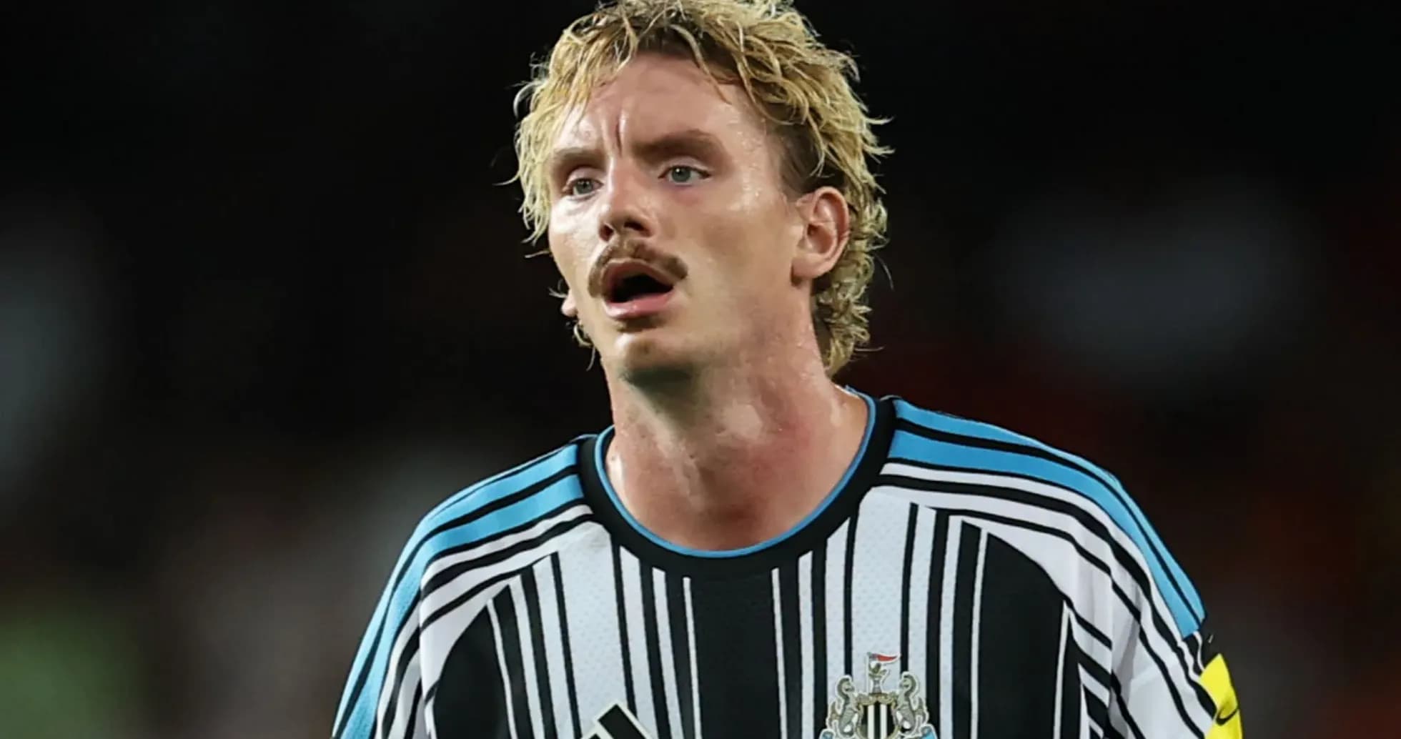 Newcastle United player during a match Newcastle United player during a match
