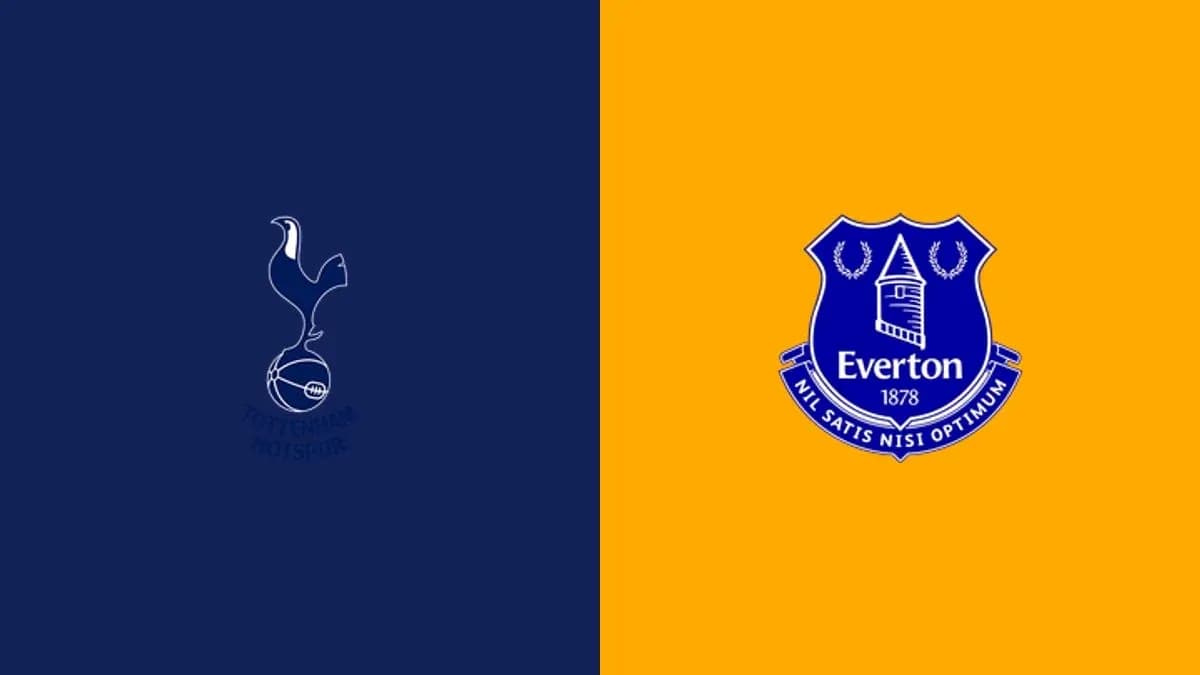 Logos of Tottenham Hotspur and Everton Logos of Tottenham Hotspur and Everton