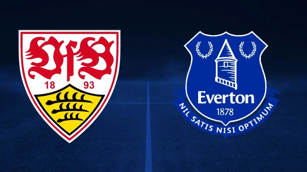 Logos of VfB Stuttgart and Everton FC Logos of VfB Stuttgart and Everton FC