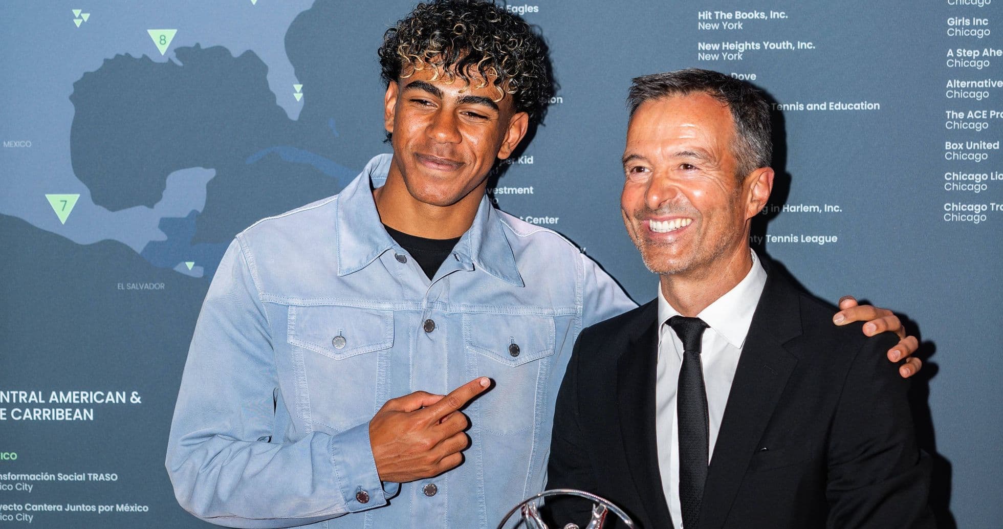 Jorge Mendes Predicts Lamine Yamal Will Outshine Mbappe for 2026 Ballon d'Or Jorge Mendes Predicts Lamine Yamal Will Outshine Mbappe for 2026 Ballon d'Or