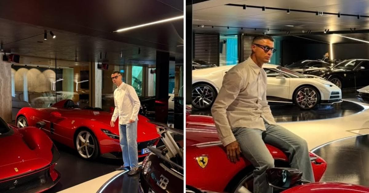 Cristiano Ronaldo's $21 Million Supercar Collection Unveiled Cristiano Ronaldo's $21 Million Supercar Collection Unveiled