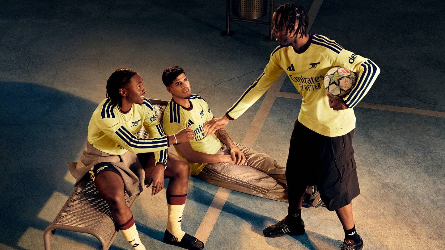 Arsenal Revives Beloved Yellow for 2026–27 Third Kit Arsenal Revives Beloved Yellow for 2026–27 Third Kit