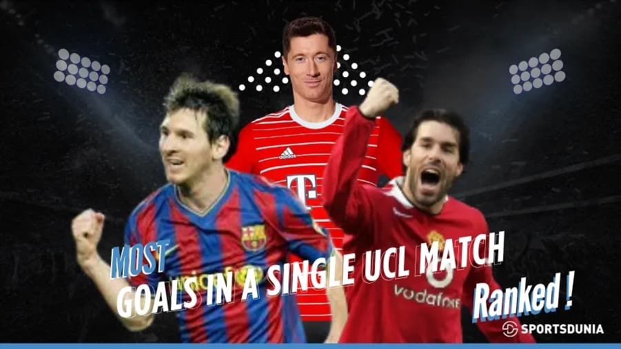 Top Players with Most Goals in a Single Champions League Match Top Players with Most Goals in a Single Champions League Match