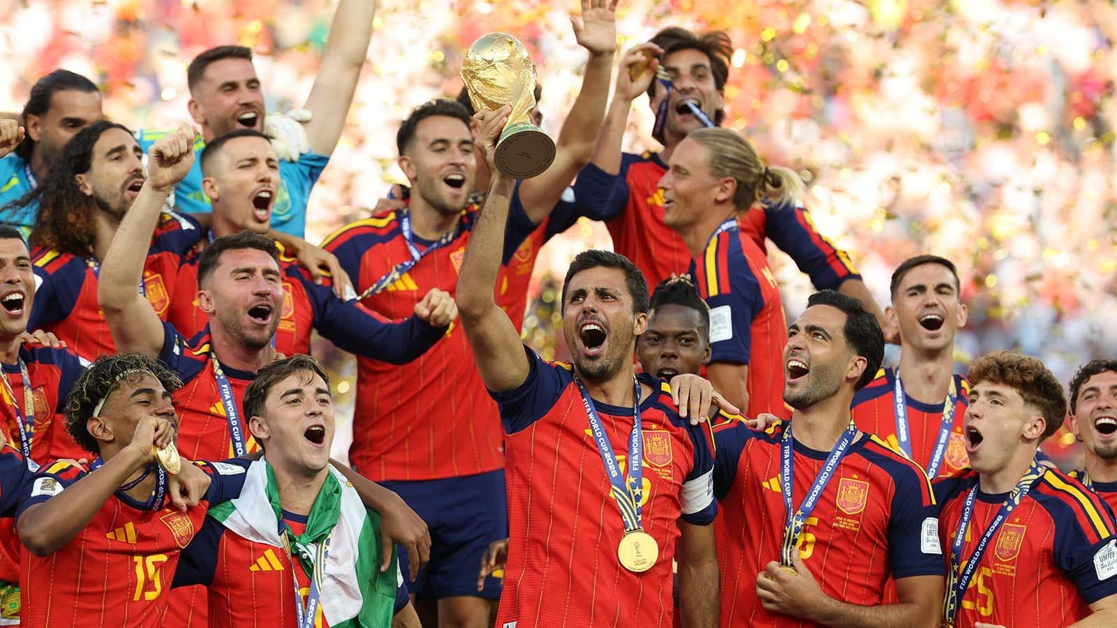 Spain Sets New Unbeaten Record After Edging Argentina to Win 2026 World Cup Spain Sets New Unbeaten Record After Edging Argentina to Win 2026 World Cup