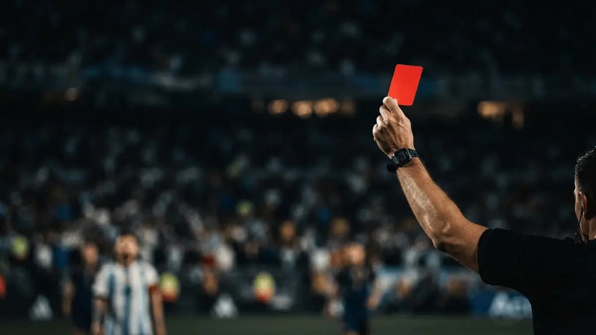 Argentina Sets Record With Three Red Cards in World Cup Finals History Argentina Sets Record With Three Red Cards in World Cup Finals History