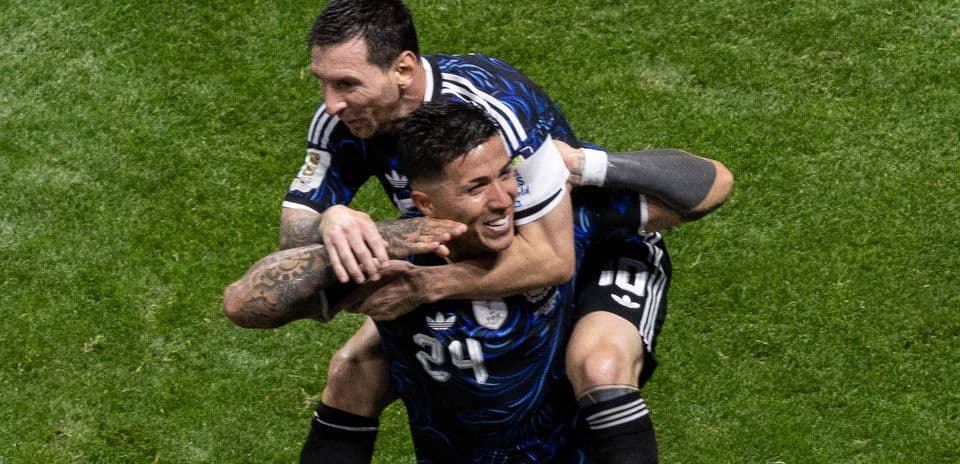 Enzo Fernandez Pays Heartfelt Tribute to Lionel Messi as Argentine Legend Retires Enzo Fernandez Pays Heartfelt Tribute to Lionel Messi as Argentine Legend Retires