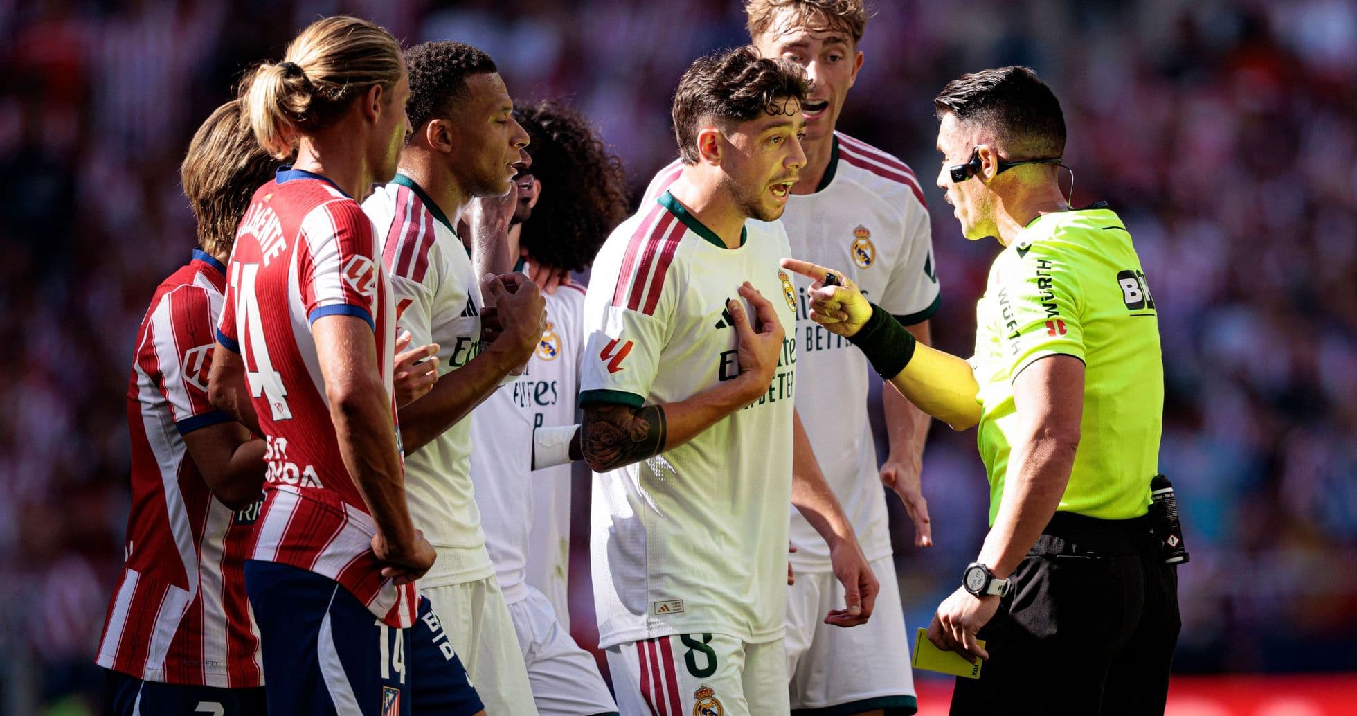 Real Madrid TV Blasts Referee After Derby Defeat Against Atletico Madrid Real Madrid TV Blasts Referee After Derby Defeat Against Atletico Madrid