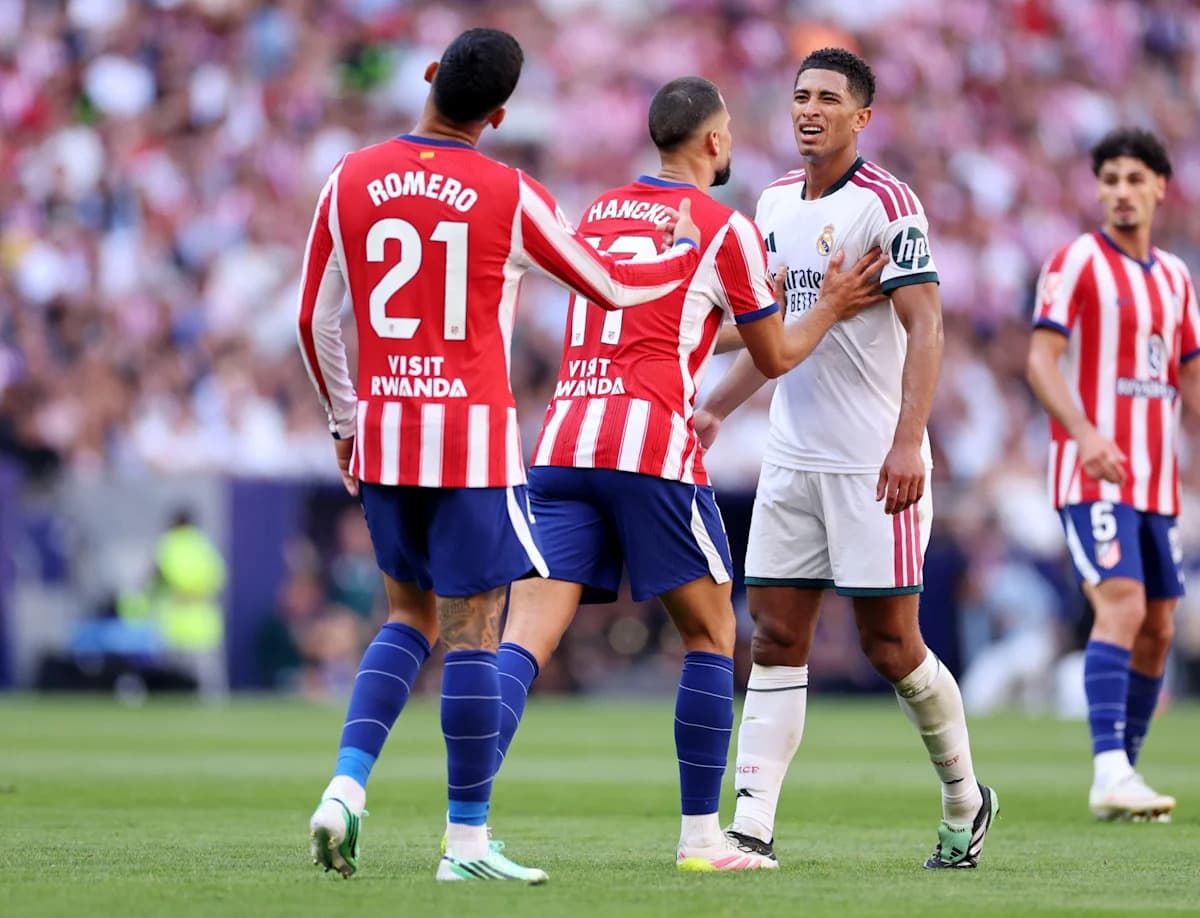 Jude Bellingham Confronts Referee After Disputed Real Madrid Derby Loss Jude Bellingham Confronts Referee After Disputed Real Madrid Derby Loss