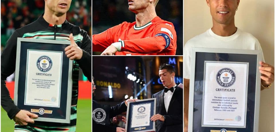 Cristiano Ronaldo's Guinness World Records: A Legendary Career in Stats Cristiano Ronaldo's Guinness World Records: A Legendary Career in Stats